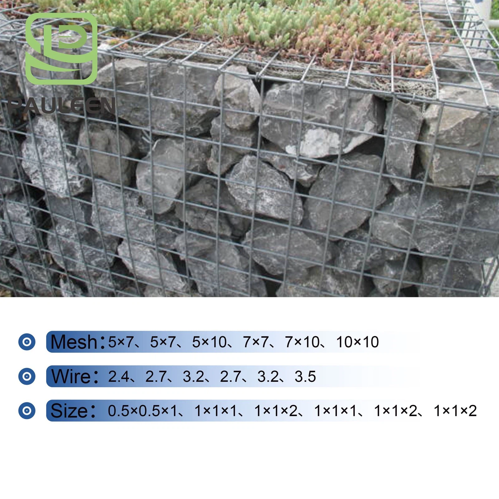 Size of Welded Gabion Size of Welded Gabion