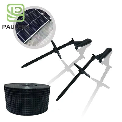 Sólarplötur Bird Guard Festing endingargóðar Nylon Guard Clips