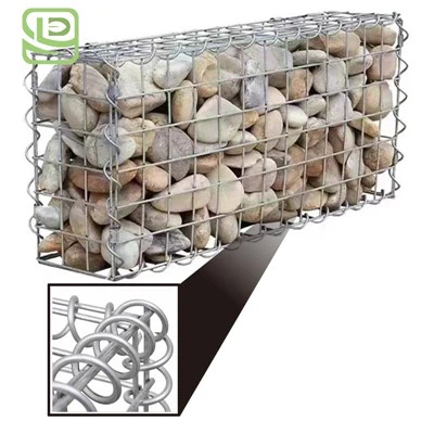 Soðið Gabion Mesh